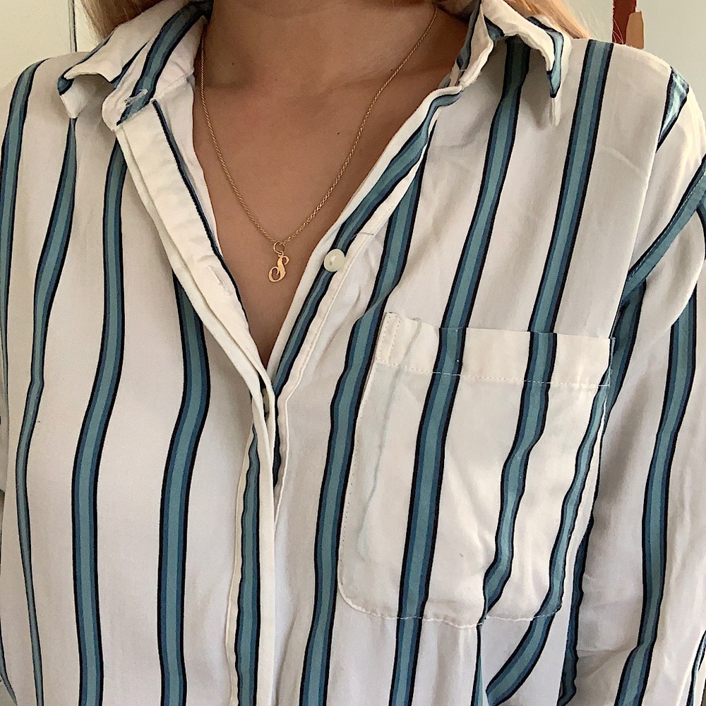 Loft Striped Dress - Picture 2 of 4